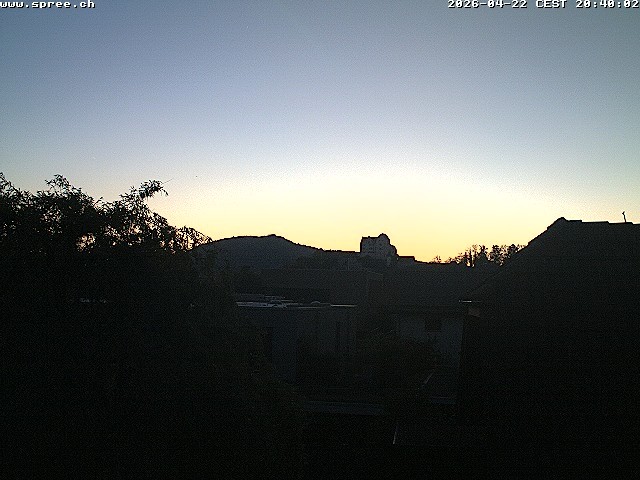 Archived image Webcam View Castle Wildegg