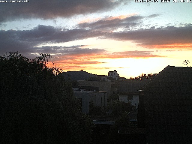 Archiv Foto Webcam Möriken: Blick auf Schloss Wildegg