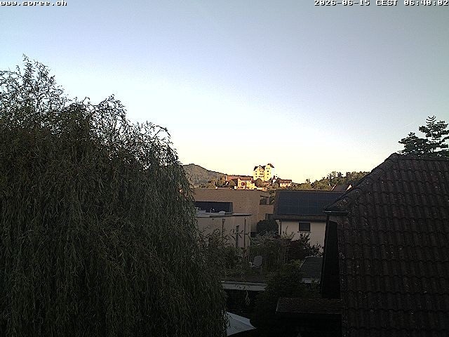 Archived image Webcam View Castle Wildegg