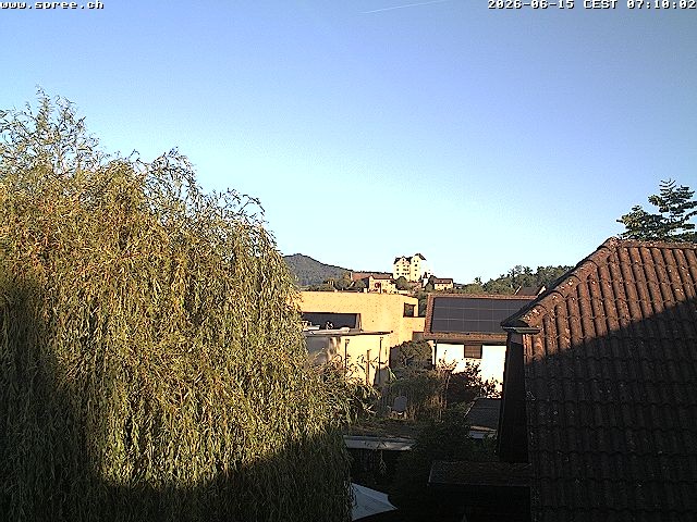 Archived image Webcam View Castle Wildegg