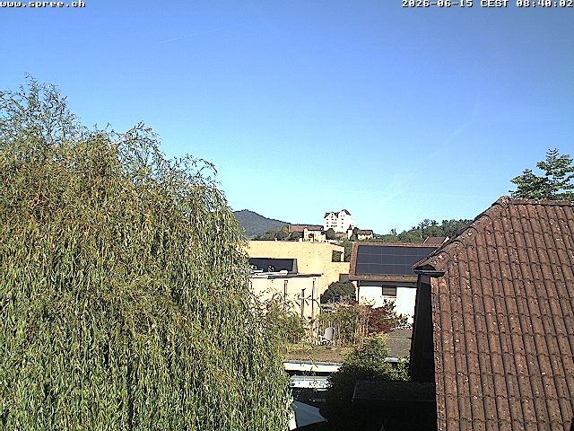 Archived image Webcam View Castle Wildegg