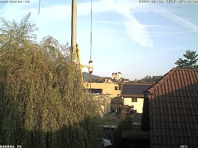Archived image Webcam View Castle Wildegg