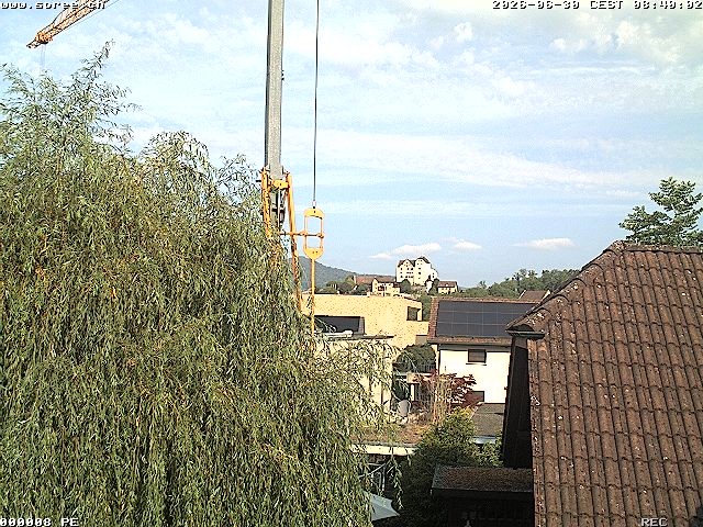 Archived image Webcam View Castle Wildegg