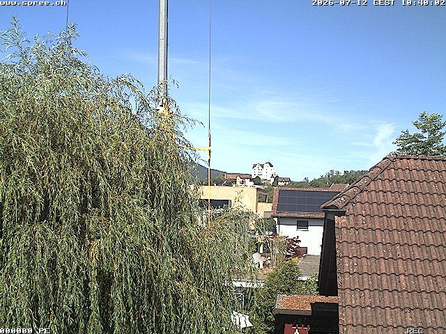 Archived image Webcam View Castle Wildegg
