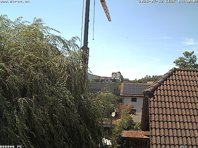 Archived image Webcam View Castle Wildegg