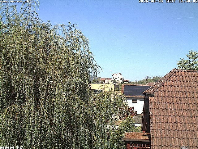 Archived image Webcam View Castle Wildegg