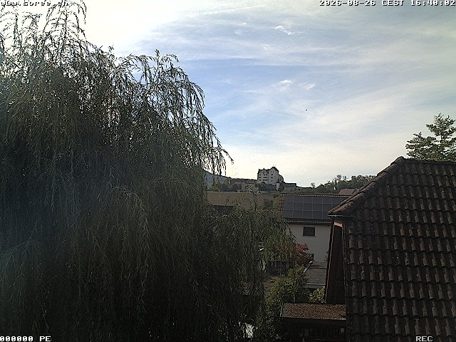Archived image Webcam View Castle Wildegg