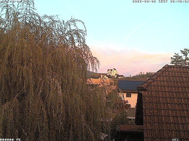 Archiv Foto Webcam Möriken: Blick auf Schloss Wildegg
