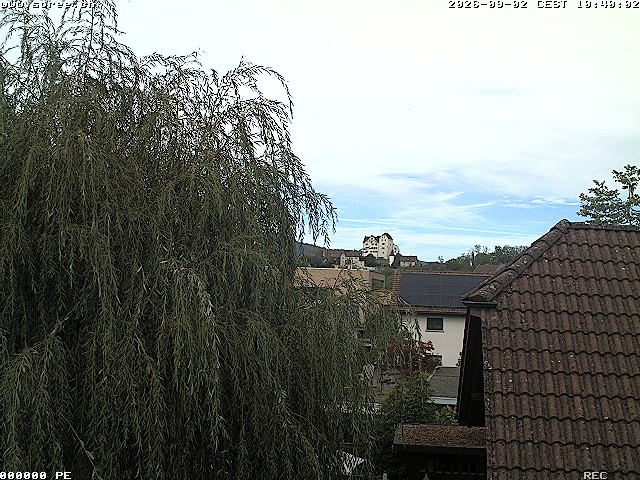 Archiv Foto Webcam Möriken: Blick auf Schloss Wildegg