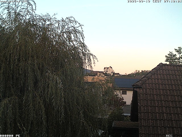 Archived image Webcam View Castle Wildegg
