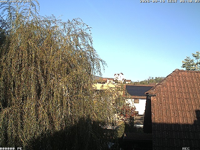 Archived image Webcam View Castle Wildegg