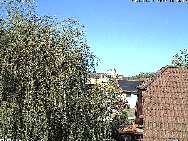 Archived image Webcam View Castle Wildegg