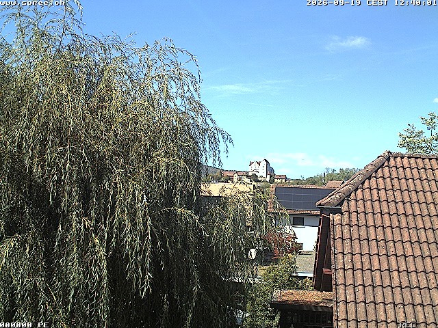 Archived image Webcam View Castle Wildegg