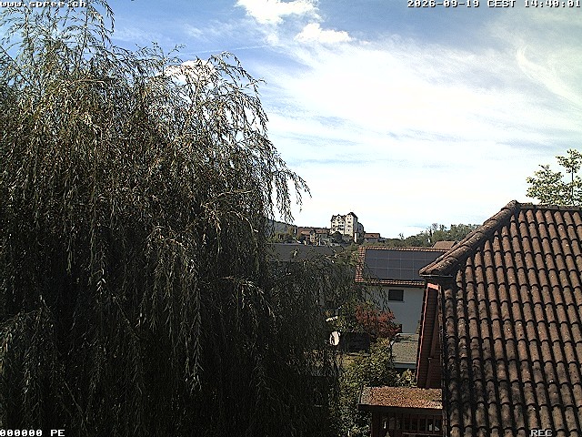 Archived image Webcam View Castle Wildegg