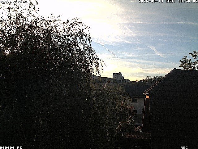 Archived image Webcam View Castle Wildegg
