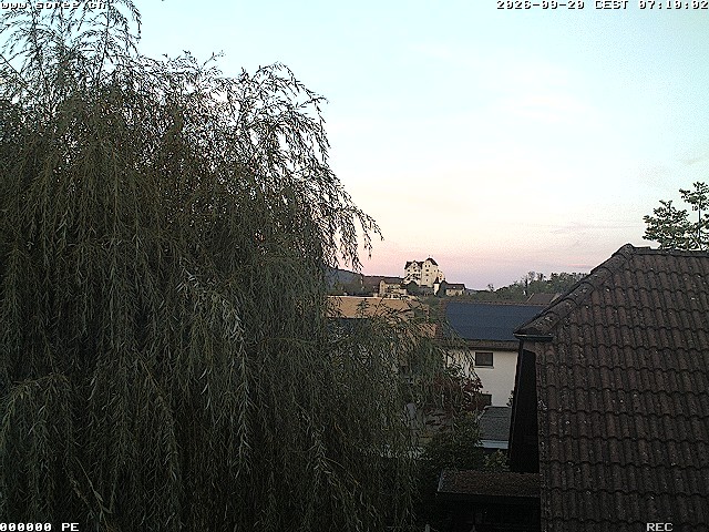 Archiv Foto Webcam Möriken: Blick auf Schloss Wildegg