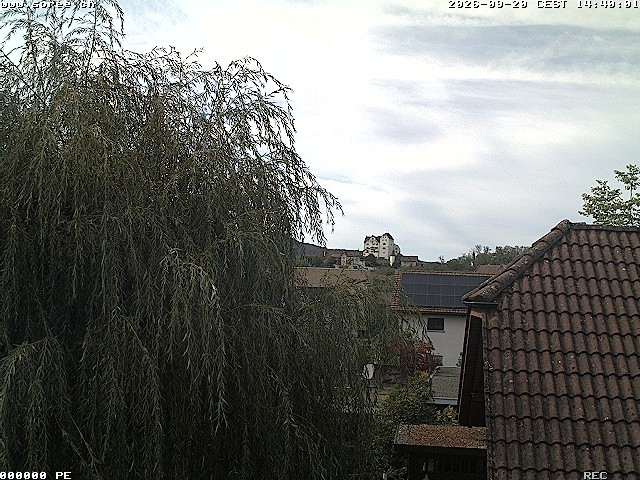 Archiv Foto Webcam Möriken: Blick auf Schloss Wildegg