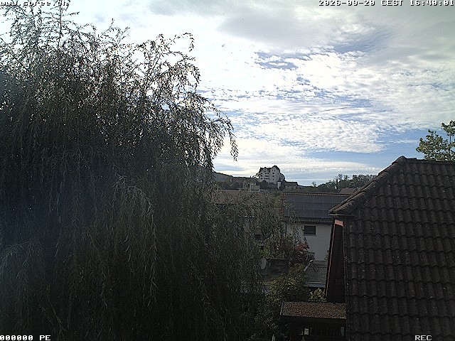 Archiv Foto Webcam Möriken: Blick auf Schloss Wildegg