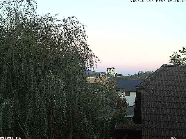 Archiv Foto Webcam Möriken: Blick auf Schloss Wildegg