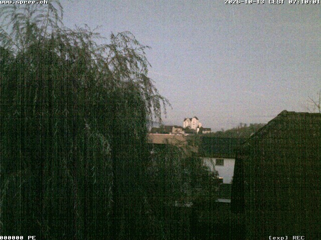 Archiv Foto Webcam Möriken: Blick auf Schloss Wildegg