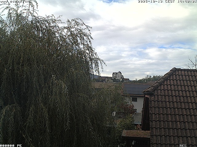Archiv Foto Webcam Möriken: Blick auf Schloss Wildegg