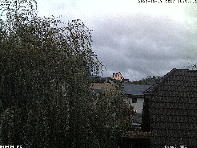 Archived image Webcam View Castle Wildegg