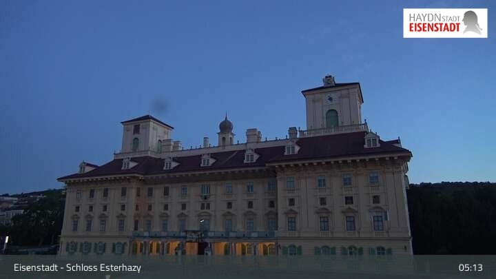 Archiv Foto Webcam Eisenstadt - Schloss Esterházy