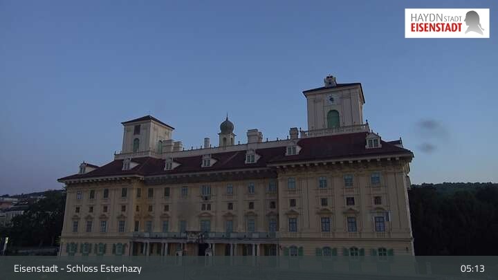 Archiv Foto Webcam Eisenstadt - Schloss Esterházy