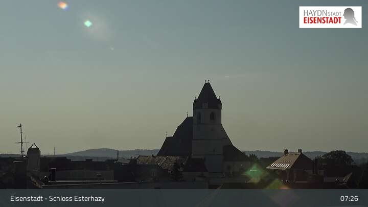 Archiv Foto Webcam Eisenstadt - Schloss Esterházy