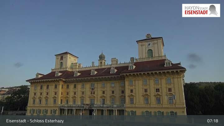 Archiv Foto Webcam Eisenstadt - Schloss Esterházy