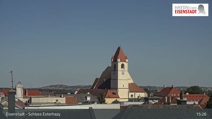 Archiv Foto Webcam Eisenstadt - Schloss Esterházy