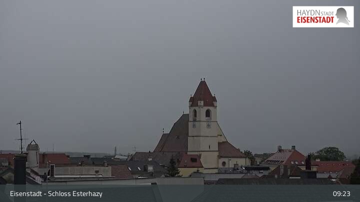 Archiv Foto Webcam Eisenstadt - Schloss Esterházy