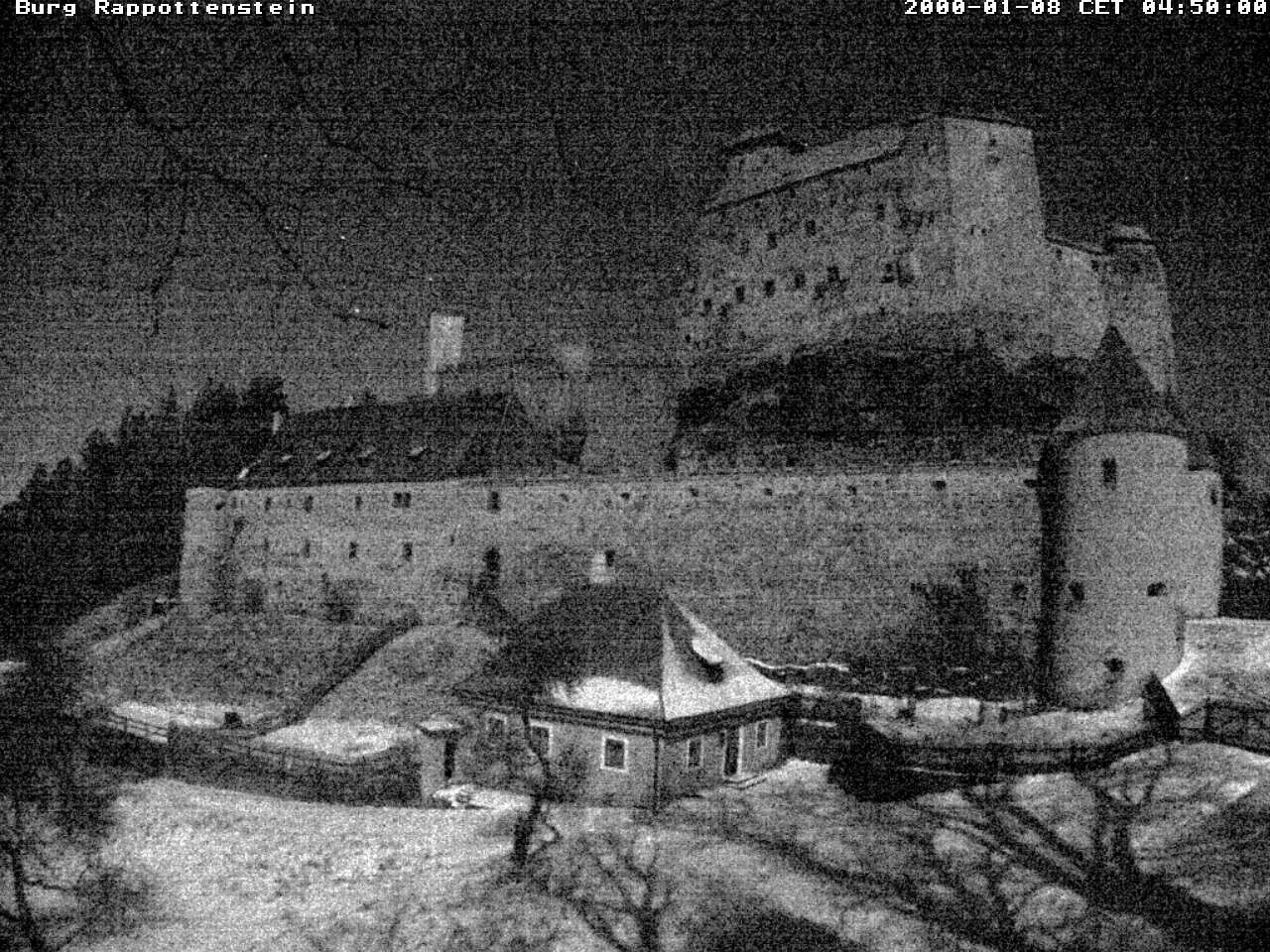 Archiv Foto Webcam Burg Rappottenstein