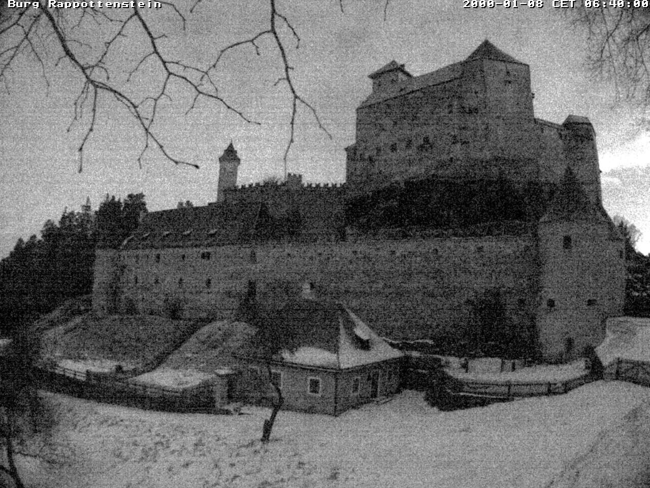 Archiv Foto Webcam Burg Rappottenstein