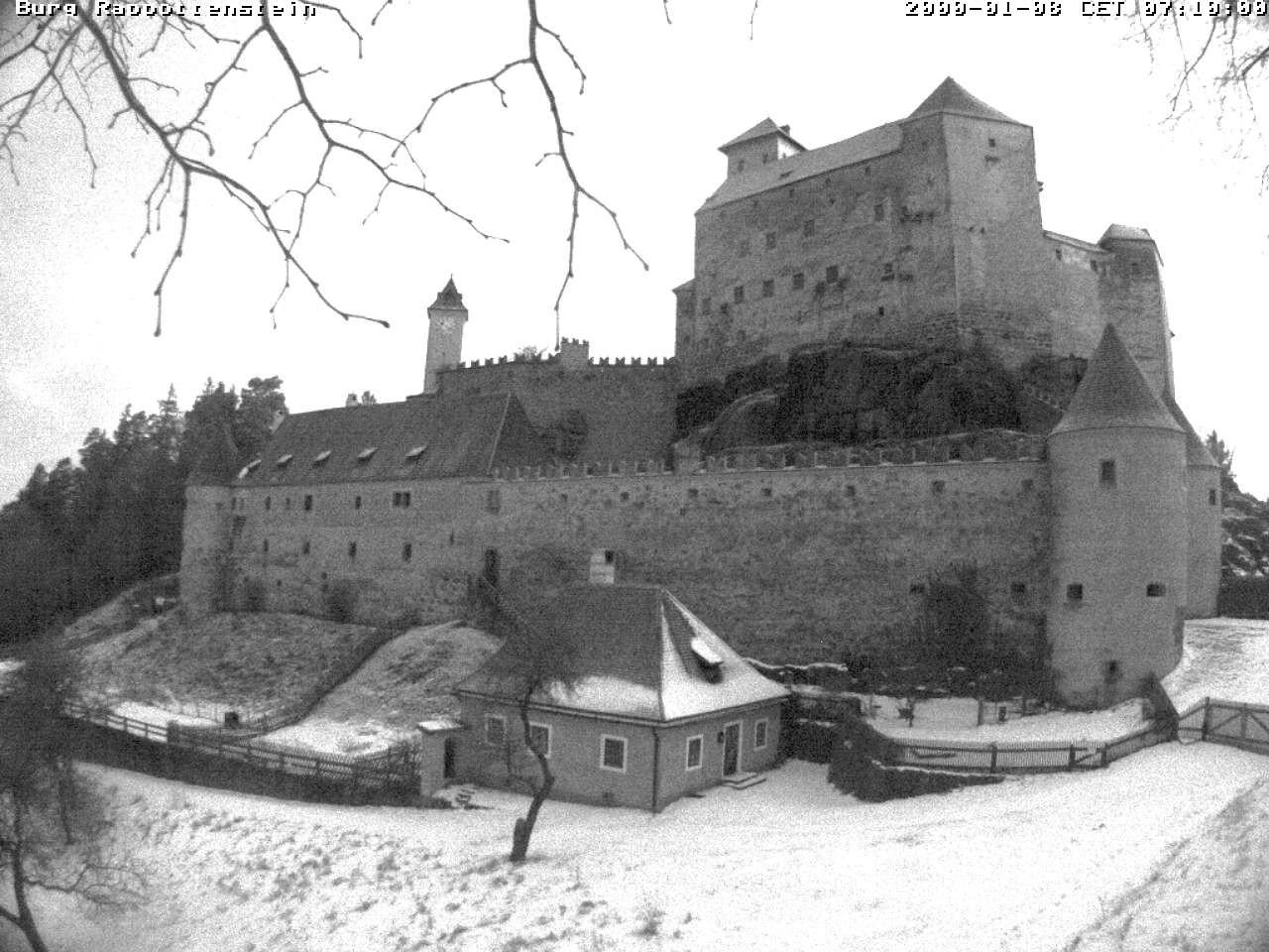 Archiv Foto Webcam Burg Rappottenstein