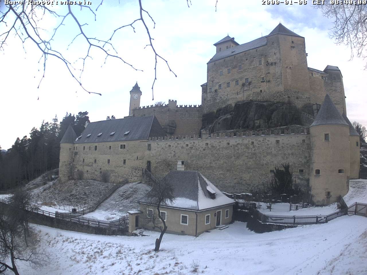 Archiv Foto Webcam Burg Rappottenstein