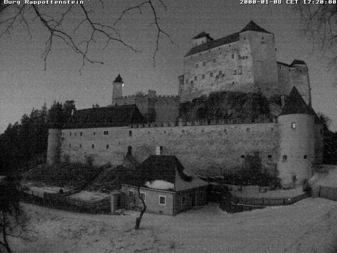 Archiv Foto Webcam Burg Rappottenstein