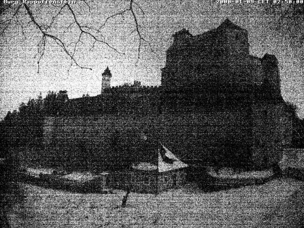 Archiv Foto Webcam Burg Rappottenstein