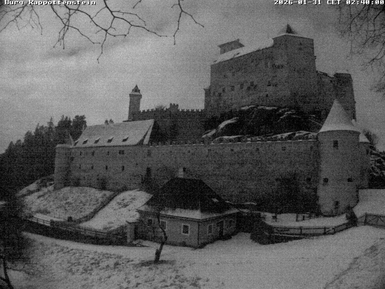 Archived image Webcam Rappottenstein Castle