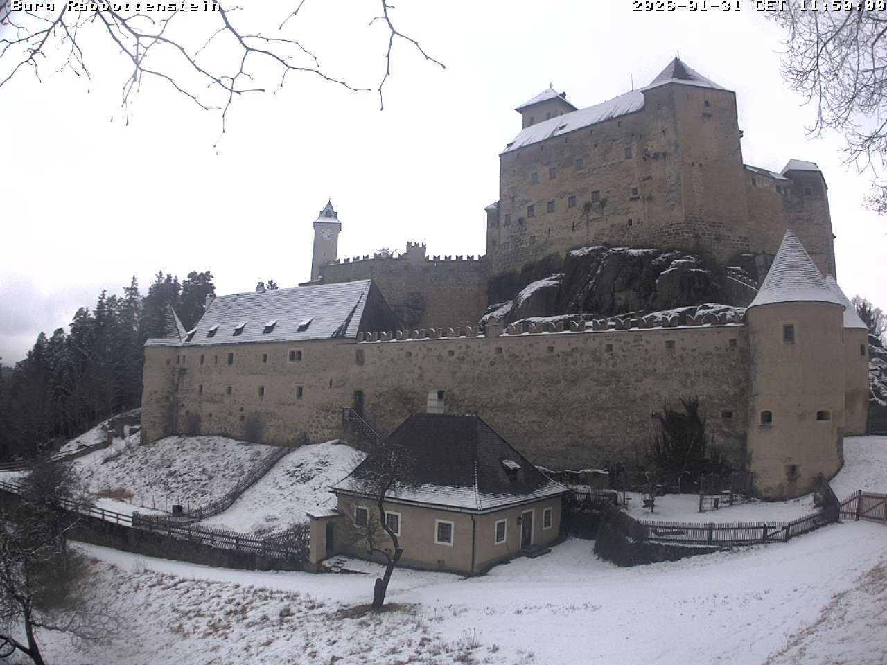 Archiv Foto Webcam Burg Rappottenstein