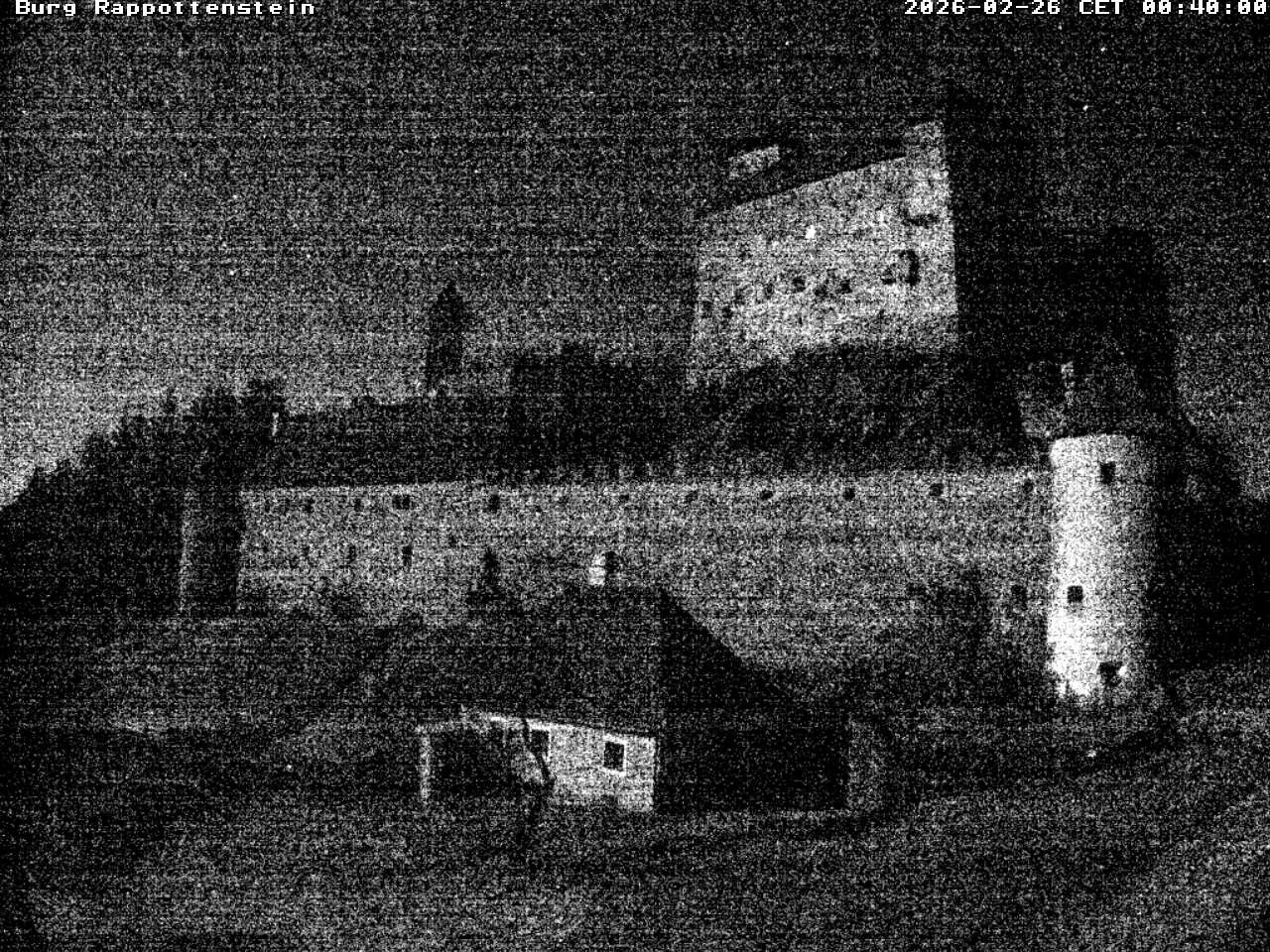 Archived image Webcam Rappottenstein Castle