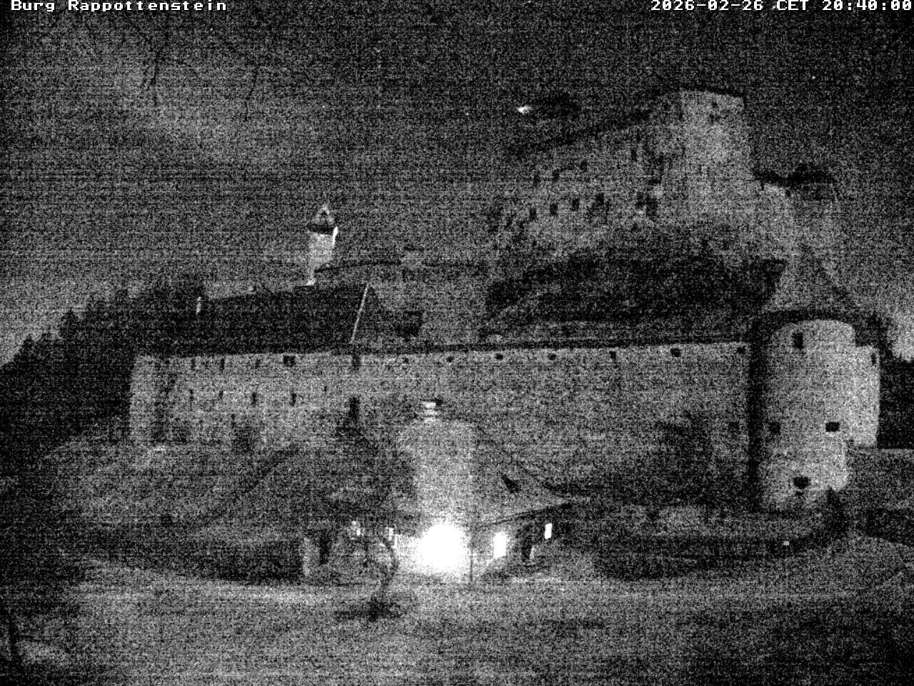 Archived image Webcam Rappottenstein Castle