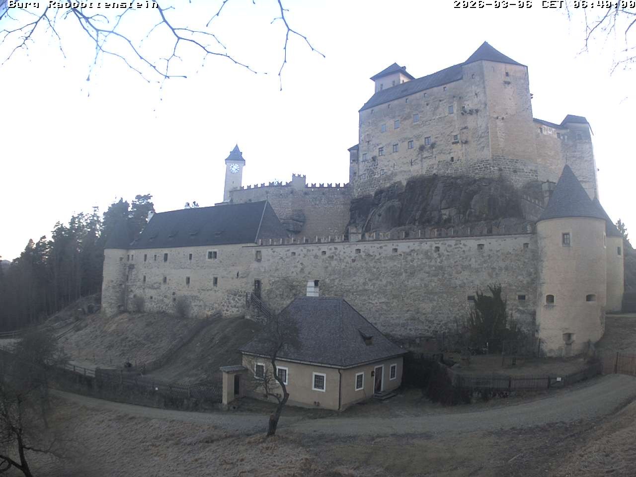 Archived image Webcam Rappottenstein Castle