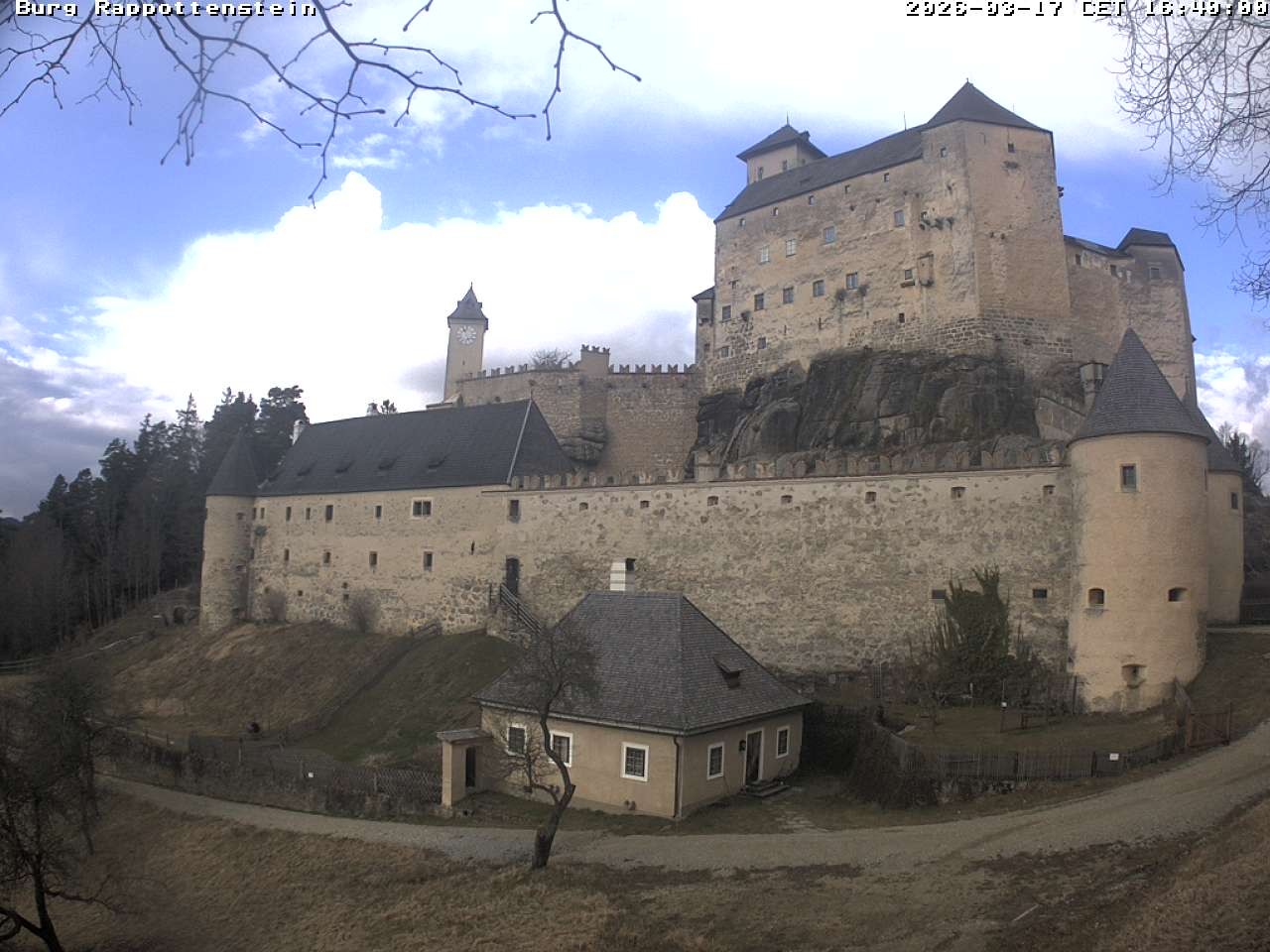 Archiv Foto Webcam Burg Rappottenstein