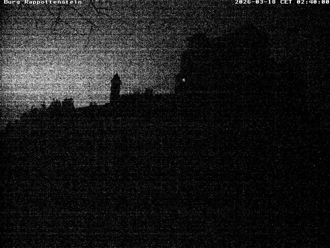 Archived image Webcam Rappottenstein Castle