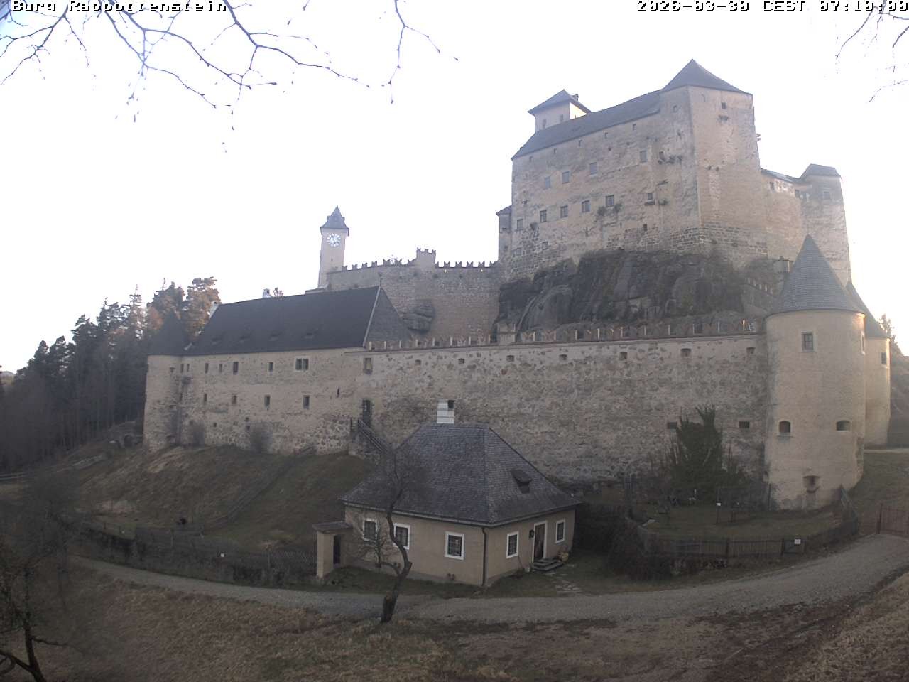 Archiv Foto Webcam Burg Rappottenstein