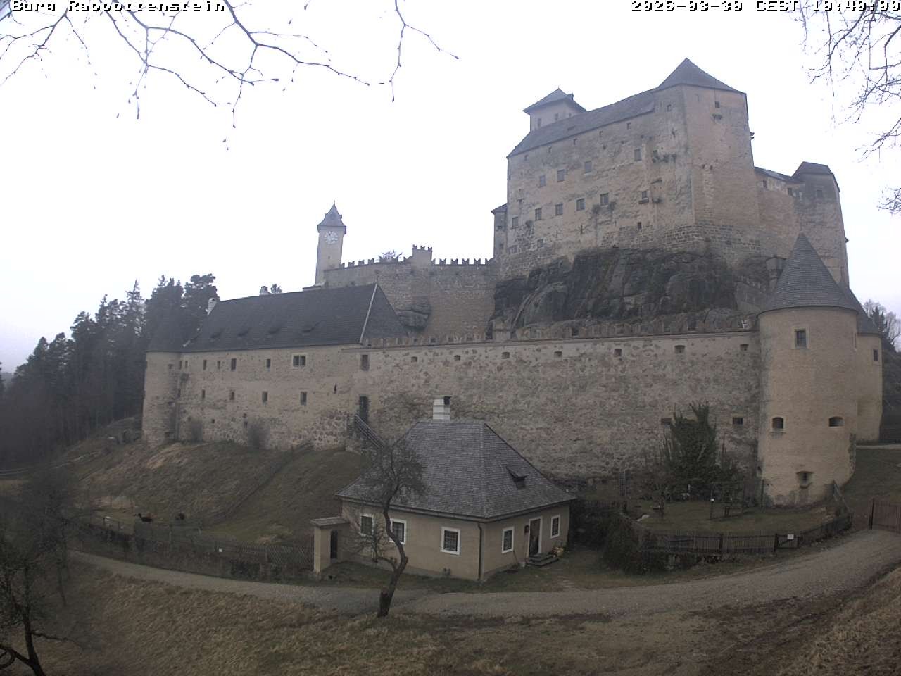 Archiv Foto Webcam Burg Rappottenstein