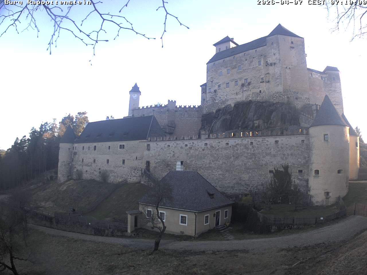 Archiv Foto Webcam Burg Rappottenstein