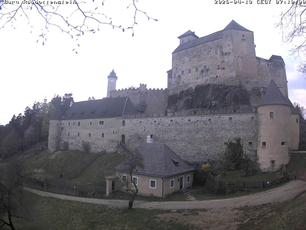 Archiv Foto Webcam Burg Rappottenstein
