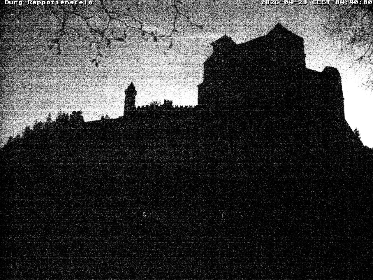 Archived image Webcam Rappottenstein Castle